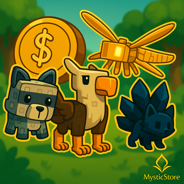 🎁 Starter Pack | Raccoon + Griffin + Corrupted Kitsune + Dragonfly | Only €29.99 | Instant Access 🚀